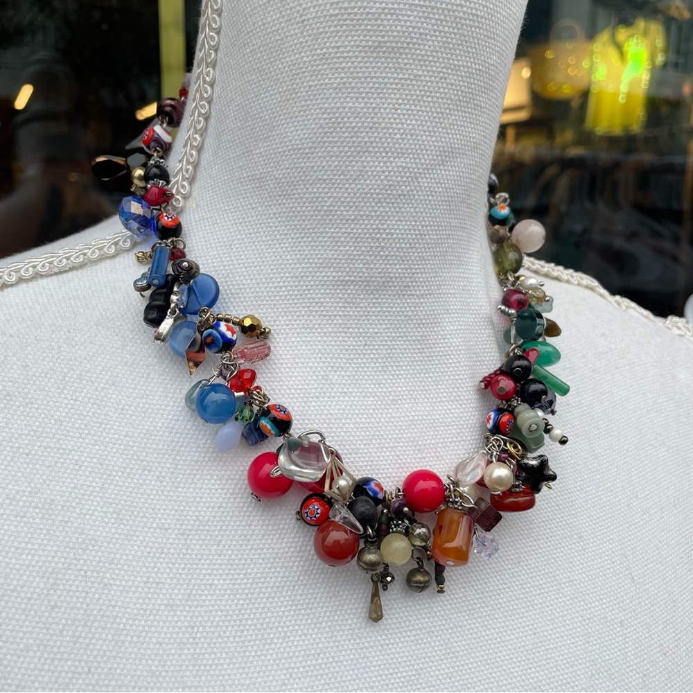 Handmade Glass Beaded Fairy Necklace